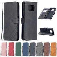 For Xiaomi Poco X3 Pro Case Leather Flip Case For Coque Xiomi Xiaomi Mi POCO X3 Pro PocoX3 X 3 NFC M3 Pro Phone Cases Cover Etui