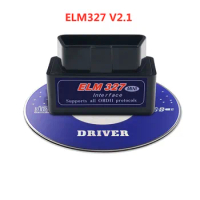 Super Mini ELM327 V2.1 Bluetooth-Compatible OBD2 Scanner OBD Car Diagnostic Tool For Android OBDII Protocols