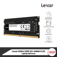 Lexar 8GB DDR4/3200MHz CL22 SO-DIMM RAM Notebook (แรมโน๊ตบุ๊ค) Laptop Memory (4AS008G-B3200) สวัสดิก