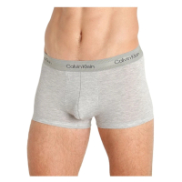 Calvin Klein 凱文克萊 CK Trunk Modal 莫代爾棉 男士低腰合身四角內褲-灰色(美國進口平行輸入)