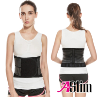 【A+Slim】MIT新一代科技透氣束腹挺立護腰帶(護腰 收腹 透氣 寬版)