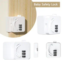 Refrigerator Door Lock Child Protection Safety Lock Cabinet Digital Password Lock Practical Security Tools Home Hardware