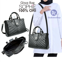 Tas Jinjing Wanita Terbaru 2024 Sophie Martin Paris Qisya Hitam Promo Kekinian Shoulder Bag Elegan S