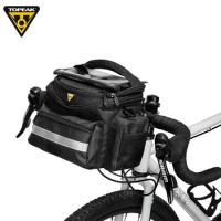 Topeak TT3021 Bicycle Front Bag Waterproof Touch Screen Cycling Bag Top Front Tube Frame MTB Road Bike Bag Bike Accessories