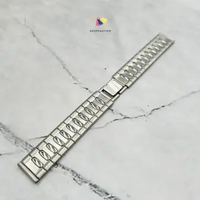 [RARE] Strap Stainless Steel Vintage Look AP Casio Style Tali Jam Tangan 18MM Tipe 3