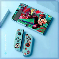 For Nintendo Switch Case Switch OLED Accessories Manga Chainsaw Man Protective Case Joycon Shell For Switch NS Console Games