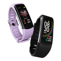 C6S 0.96inch Smart Band Fitness Tracker Smart Watch Sport Smart Bracelet Heart Rate Blood Pressure Monitor Health Wristband