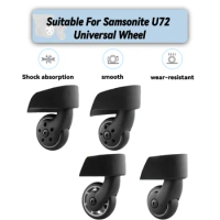 Suitable For Samsonite U72 Universal Wheel Replacement Suitcase Rotating Smooth Silent Shock Absorbing Wheel Accessories Wheels