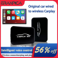 CarPlay CarAiBOX Android USB Smart AI TV Box Portable Wireless Android Auto CarPlay Bluetooth Box With Intelligent Voice Control