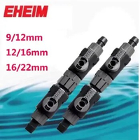 EHEIM DOUBLE TAP with quick COUPLING AQUARIUM FILTER release coupling Llave doble 9/12mm(S) 12/16mm(M) 16/22mm(L)