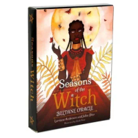 11*6.5cm Season of Witch Oracle Cards Beltane Oracle 44 Cards