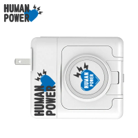 【行動電源】 HUMAN POWER 10000mAh多功能萬用隨身充 無線充電 白色