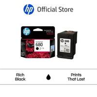 Tinta Hitam Printer HP 680 Black Ink Cartridge 2-Pack Deskjet 1115 - 1118 - 2135 - 2138 - 2675 - 267