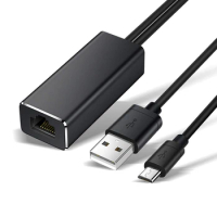 Ethernet Adapter For Fire TV Stick HD 480 Mbps RJ45 10/100 Mbps For New For Fire TV/Google /Chromecast