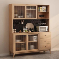 Liquor Display Wine Cabinets Cellar Showcase Counter Living Room Wine Cabinet Rack Shelf Vitrina Vidrio Indoor Bar Furniture