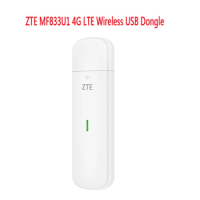 ZTE MF833U1 4G LTE Wireless USB Dongle 150Mbps Multi Band Configuration Modem