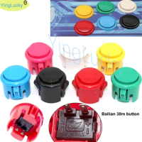 100 pcs Arcade buttons 30mm 24mm copy sanwa buttons DIY arcade joysticks parts Arcade video game console accessories