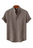 Twenty Eight Shoes 棉麻純色襯衫YL-C85