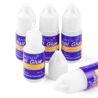Makartt Nail Rhinestone Glue Gel Kit, Gem Nail Glue with Brush