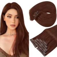 Hair extension hair clip hair fake bangs clip type ladies natural