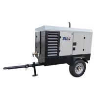 Screw Air Compressor Air Compressor For Borehole Drilling Rig Digital Air Compressor