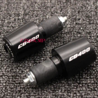 CNC 22MM Handlebar Grips Handle Bar Cap End Plugs For Honda CB400 CB 400 Super Four CB400SF CB 400 SF ABS