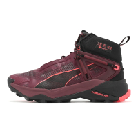 Puma 越野跑鞋 Explore Nitro Mid GTX Wns 女鞋 紅黑 防水 雙層中底 抓地 戶外 37786103