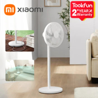 XIAOMI MIJIA Smart DC Standing Fan 1X Upgraded Version For Home Electric Floor Fans 14M Air Supply Distance 100 Wind Speed Modes