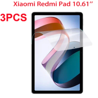 3PCS PET Soft Screen Protector For Xiaomi Redmi Pad 10.61 inch 2022 Tablet Protective Redmi Pad 10.61 Protective Film