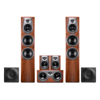 A-795 HIVI D600 Floor Mounted Surround 5.1 System Home Theater Speaker Bass Living Room Theater Sound