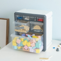 樂高玩具收納盒寶寶儲物柜零食塑料零件抽屜兒童積木分類整理箱子