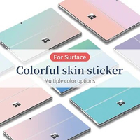 Discoloration vitality 2022 new Sticker For Microsoft Surface Pro 9 Surface Pro X Go 3/2 Back Cover Body Decal Skin Protector 8