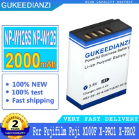 GUKEEDIANZI Battery for Fujifilm Fuji X100F, X-PRO1, X-PRO2, X-A1, X-A2, X-A3, X-A10, X-E1, X-E2, 2000mAh, NP-W126