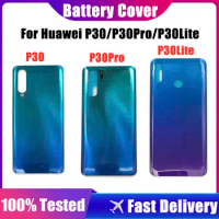 High qaulity For Huawei P30 P30 Lite Battery Cover For Huawei P30 Pro Back Glass Rear Door Panel Housing Case Adhesive Sticker