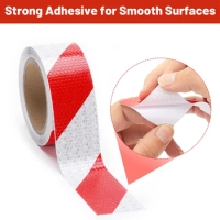 5cmx10m Car Safety Warning Tape Reflective Sticker Bike Frame Motorcycle Bicycle Decal Decor Reflective Strips