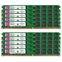 10pcs 2pcs DDR2 2GB 667MHz 800MHz UDIMM RAM PC2-5300 6400 240 Pins 1.8V Non-ECC Unbuffered Desktop Memory 2g DDR2 RAM