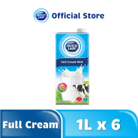 [Bundle of 6] Krim Penuh Susu UHT Dutch Lady (1L) [Exp 28 Dis 2025 &/ Kemudian]
