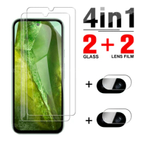 4in1 For Google Pixel 8a 2024 5G Tempered Glass For Google Pixel8a 8 A A8 High definition screen protector camera glass 6.1inch