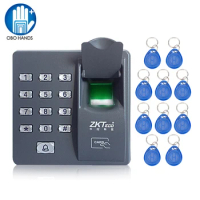 X6 Mini Biometric Fingerprint Access Control Keypad Finger Scanner Controller Door Openner for Electric Door Lock Control System