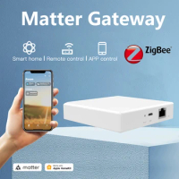 Onesmart Matter Thread Hub Tuya Zigbee Gateway Smart Home Bridge Matter Support Alexa Google Home App Smart Life App Control