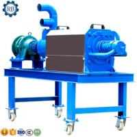 Automatic solid liquid separator /animal manure dewatering dehydrator drying machine Cow Pig Dug Separator Dewatering Machine