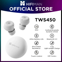 ชุดหูฟังสเตอริโอไร้สายที่แท้จริง, HIFIMAN, TWS450, พร้อมคุณสมบัติการยกเลิกเสียงรบกวนต่อสิ่งแวดล้อม, 