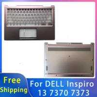 New For Dell Inspiron 13 7370 7373 Shell Replacemen Laptop Accessories Bottom/Palmrest Pink C Or D Cover 07Y6GC