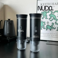 NUDO LAB Mini Espresso Portable Machine Manual Capsule Hand Press Coffee Maker - Alat Kopi Espresso 