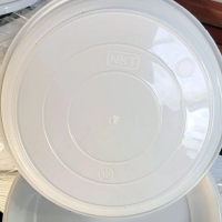 Tatakan pot putih 17 cm / tatakan pot murah / A B F