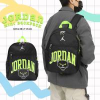 Nike 後背包 Jordan Mini 黑 螢光綠 小包 包包 迷你包 喬丹 黑豹 雙肩包 JD2323035TD-001