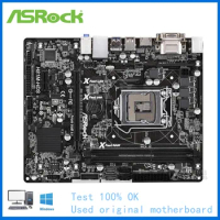 For ASRock H81M-HDS Computer USB3.0 SATAIII Motherboard LGA 1150 DDR3 H81 Desktop Mainboard Used