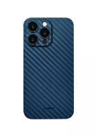 K-DOO K-Doo Air Carbon Classic Ultra-Thin Carbon Fiber Handle Mobile Phone Case Blue for iPhone 13 - Blue