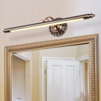 Led Mirror Headlights American Industrial Wind Bathroom Lighting Mirrors Moisture Proof Waterproof Retro Mirror Cabinet Light