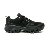 SEPATU ON CLOUD ROCK LOW WATERPROOF BLACK BLACK HIKING SHOES
